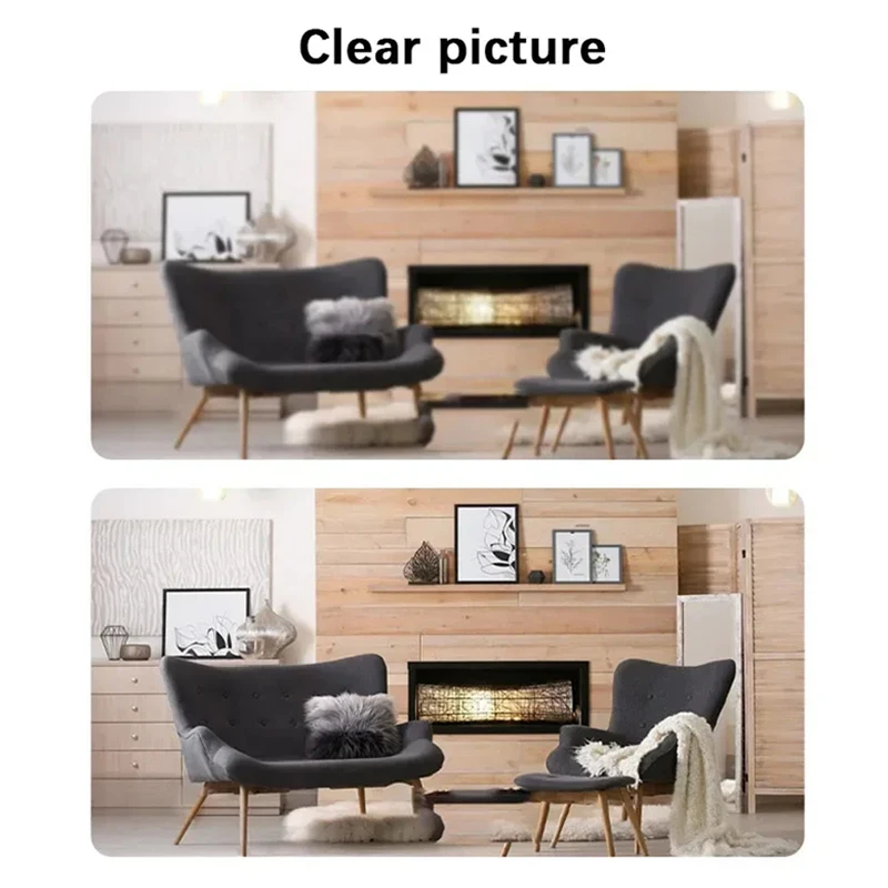 Caméra intelligente rotative 4K, Surveillance contrôlable par WiFi, Audio bidirectionnel, suivi automatique, moniteur de Vision nocturne couleur, caméra intérieure