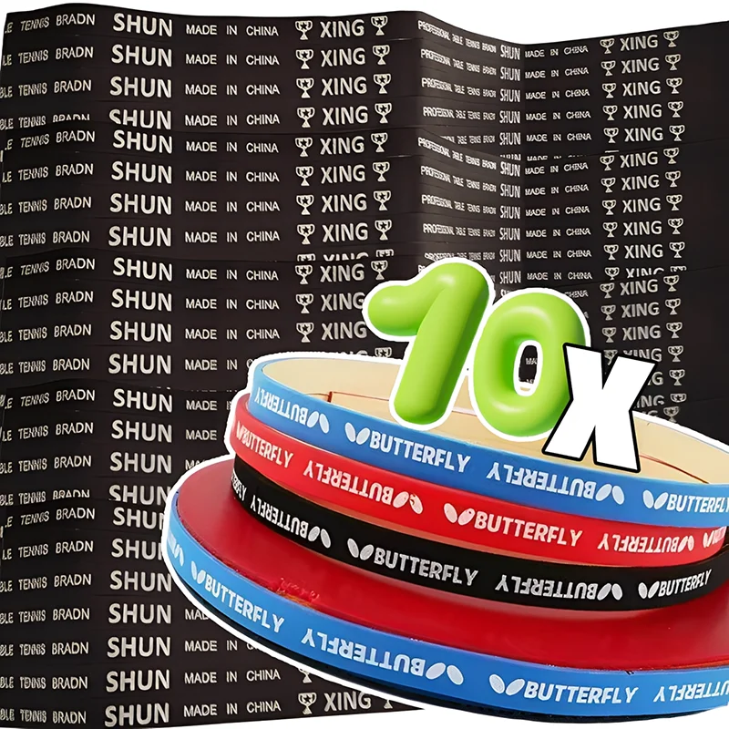 

Ping Pong Racket Protection Strip Soft Sponge Guard Prevents Accidental Table Hits Shock Absorbing Increases Balance Tools