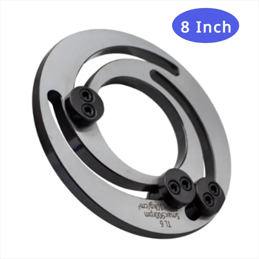 

8 Inch Standard High Precision 0.005 Hydraulic Three-jaw Chuck Claw Trimmer Forming Ring Hydraulic Chuck Claw Boring Device