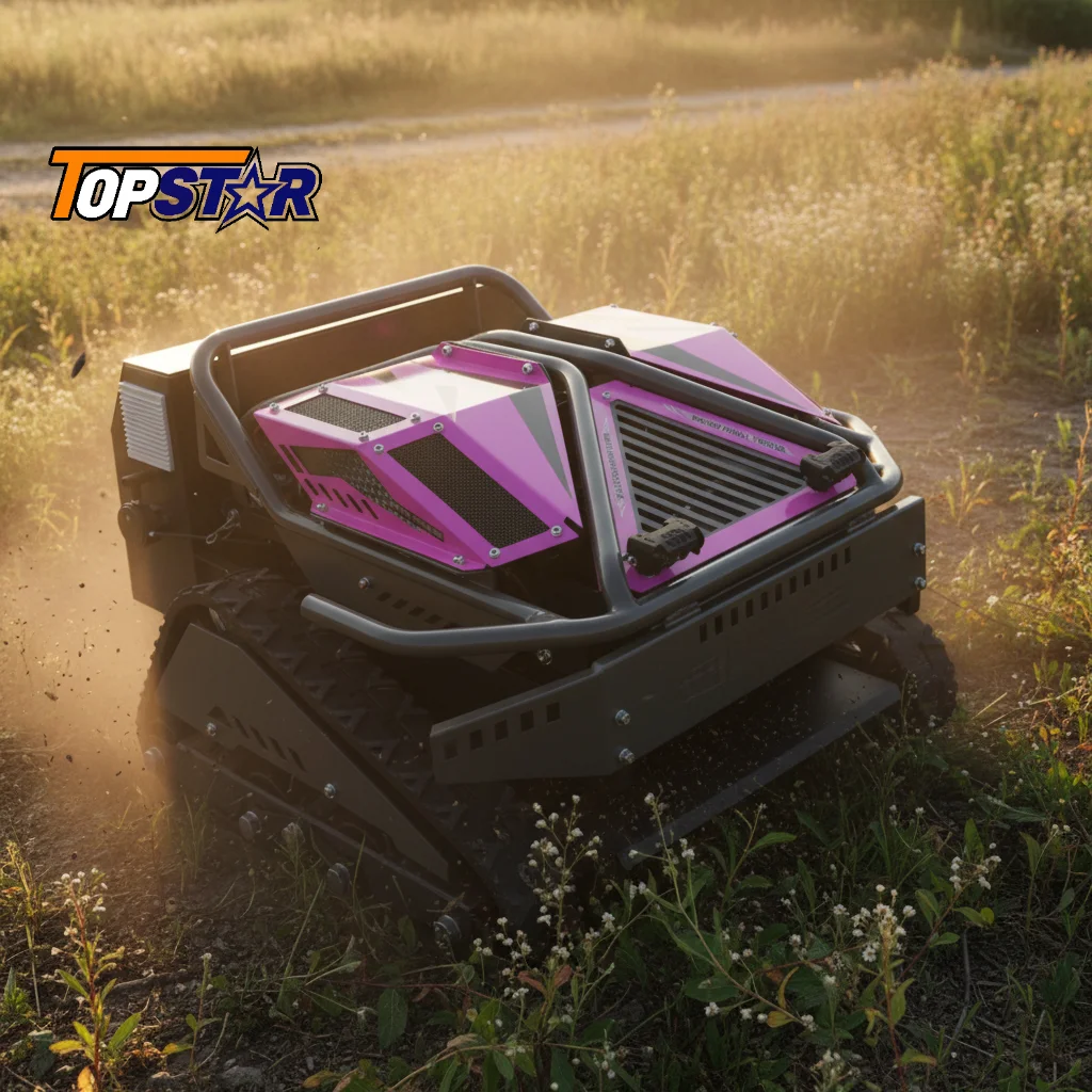 

Multifunctional Remote Control Lawn Mower Lightweight for Narrow Yard Garden Orchard Grass Cutting Work