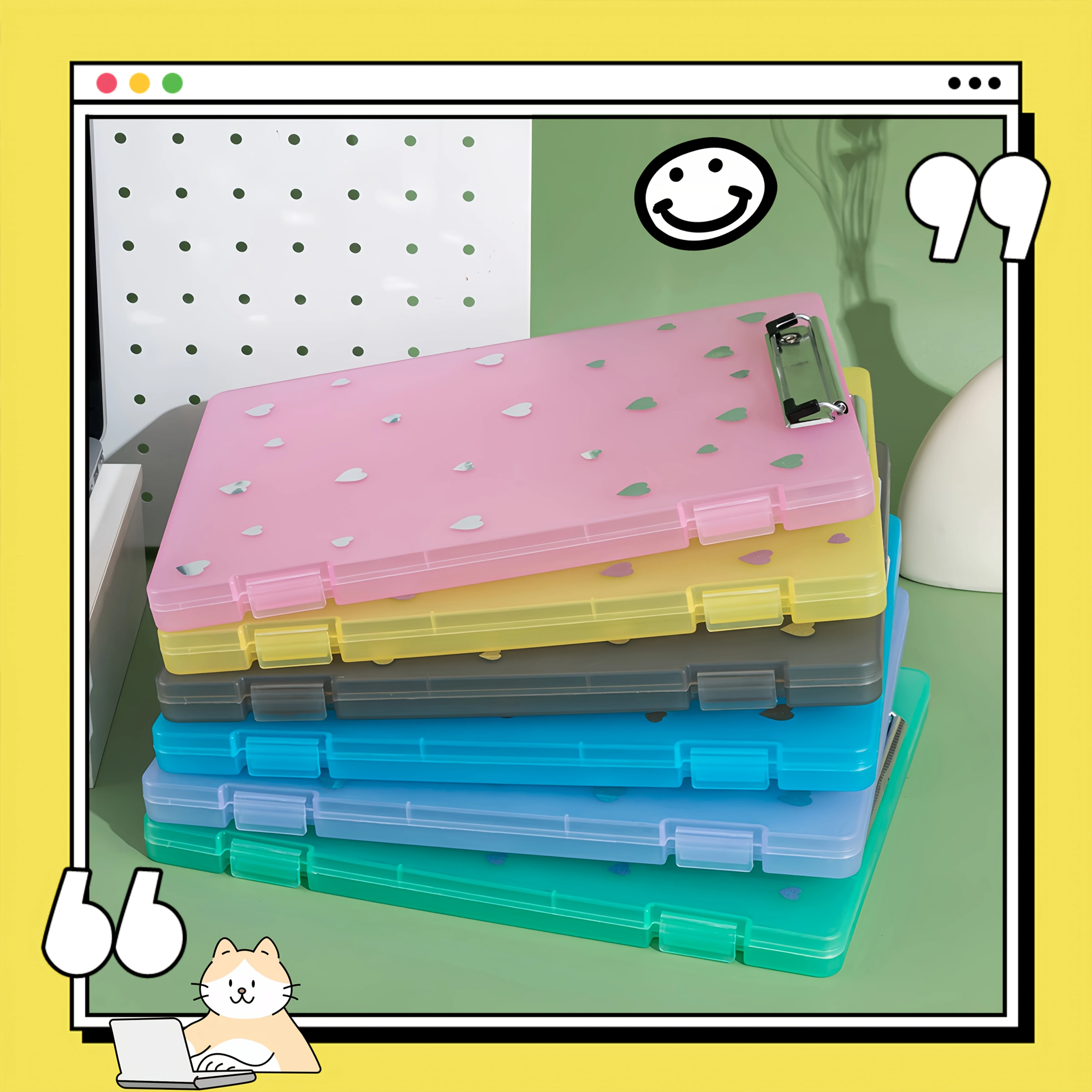 

Прозрачная коробка для файлов формата А4 для организации документов, большая емкость для хранения экзаменационной бумаги, сертификаты, подходит для настольного использования