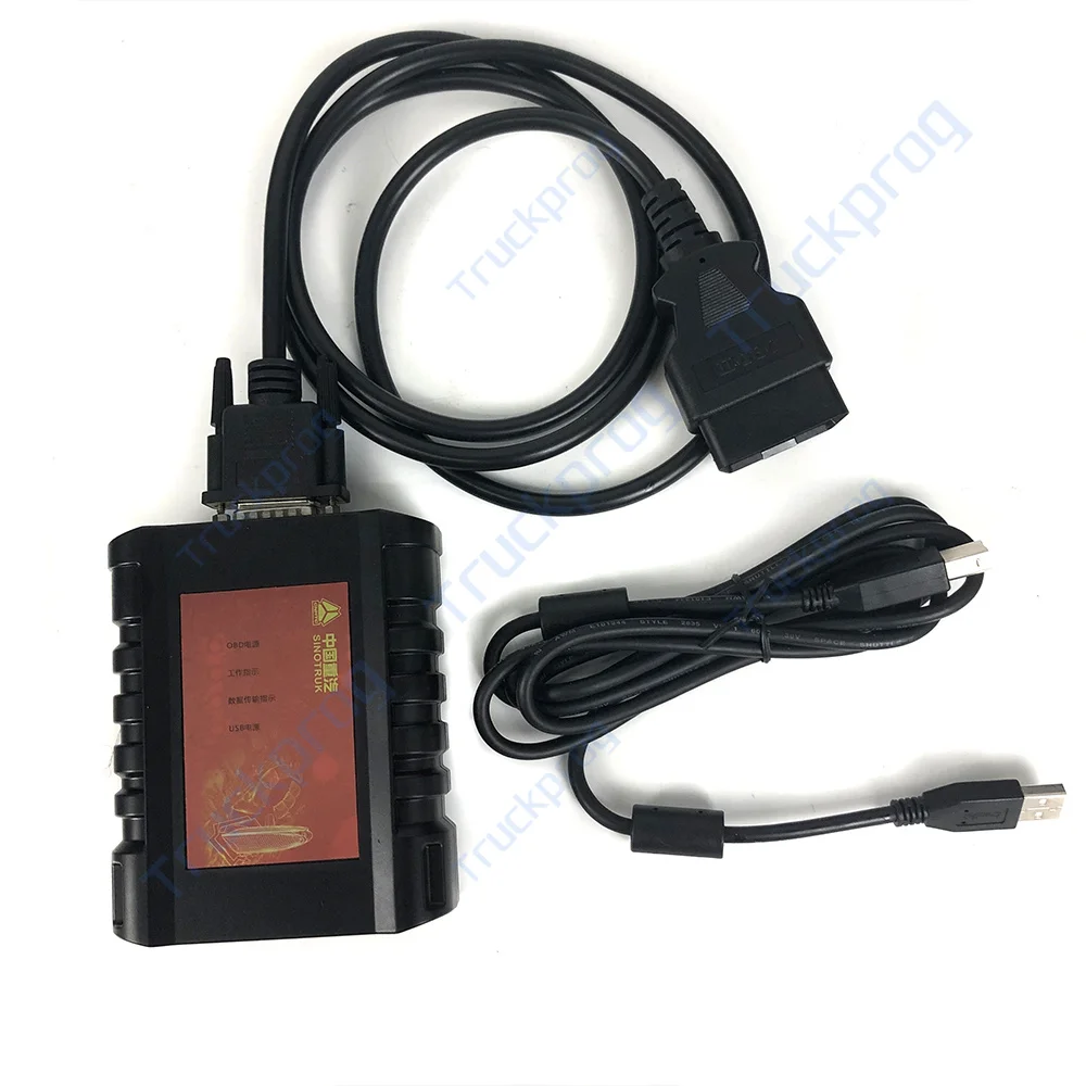 كمبيوتر محمول Getac لـ SINOTRUK HOWO SHACMAN WeiChai EOL أداة تشخيص Obd طقم تشخيص لمحرك Sinotruck WeiChai DENSO #6