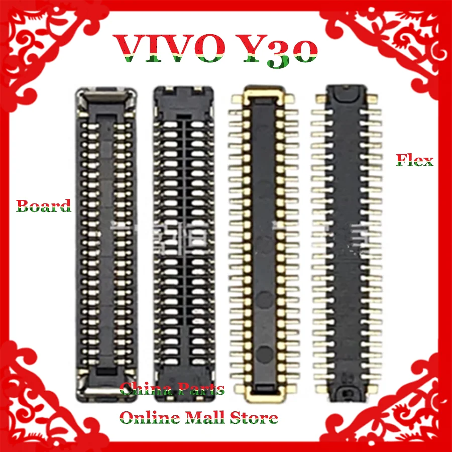 

Для vivo Y30 Y20 экран сиденья дисплея, кабель, хвостовая розетка сиденья, подключение зарядки, хвостовая розетка материнской платы, пряжка, 50-контактный