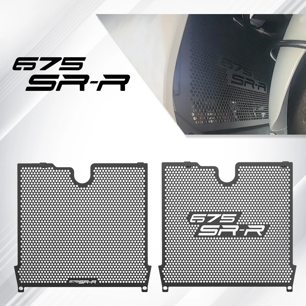 

Radiator Guard Protection Grille Cover Protector For CFMOTO CF MOTO 675SR-R 675SRR 675SR 675SS 675 SR SS SRR 675 2024 2025 2026