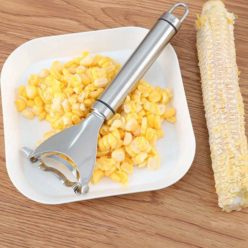 

3pcs Stainless Steel Slicer Cob Remover Tool For Stripper Corn Cutter From Cob Kitchen Gadgets Food Gadgets Peeler Household