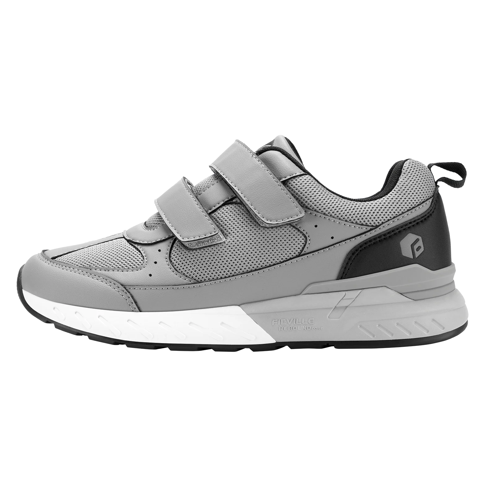 Zapatos para caminar extraanchos Fittington para hombres, zapatos suaves de ancho, zapatillas ortopédicas con gancho y bucle para pies hinchados, neuropatía