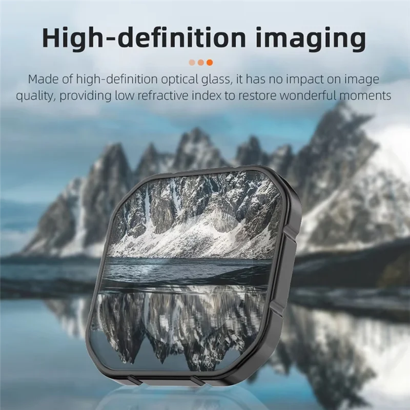 Classy-4PCS Lens Filter CPL ND8/16/32 Filter Kit For Insta360 Ace Pro2 Action Camera ND Dimming CPL Polarizer Accessory