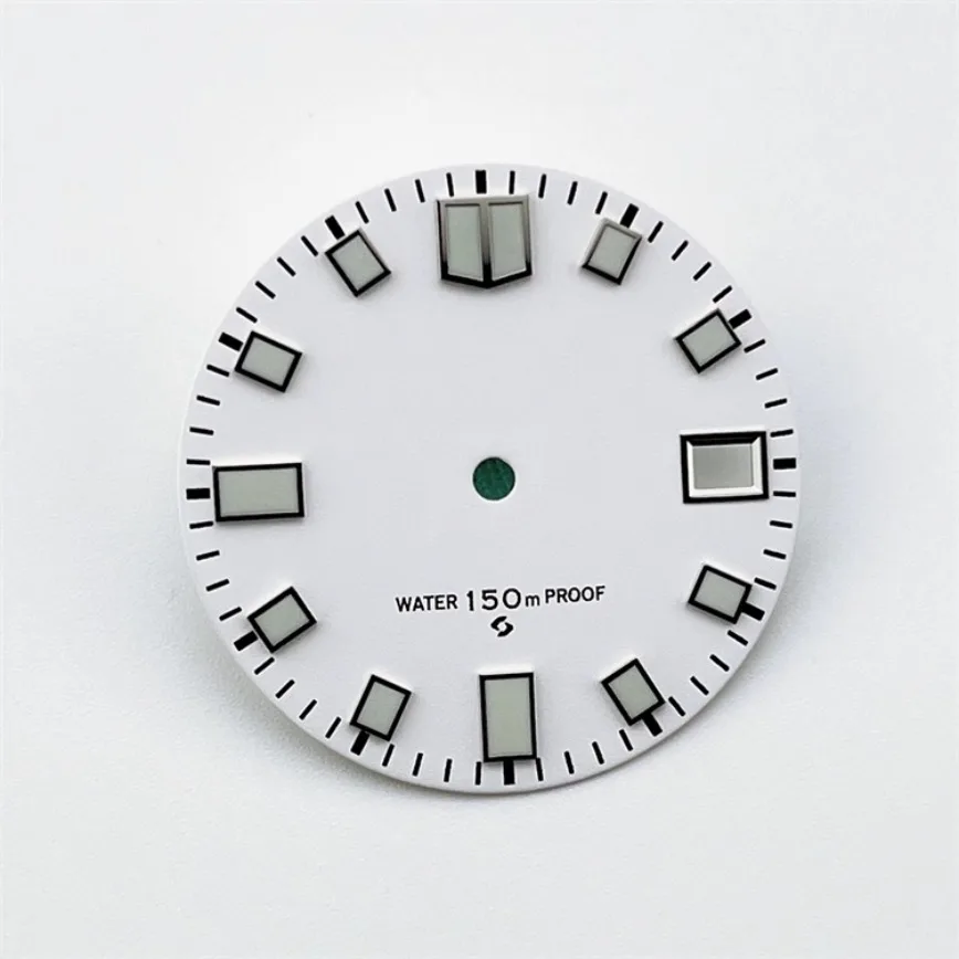 Movimento Assista Acessórios, Novo, Mostrador Luminoso, Verde, Branco, Azul, Preto, Verde, NH35, NH36, 28,5mm