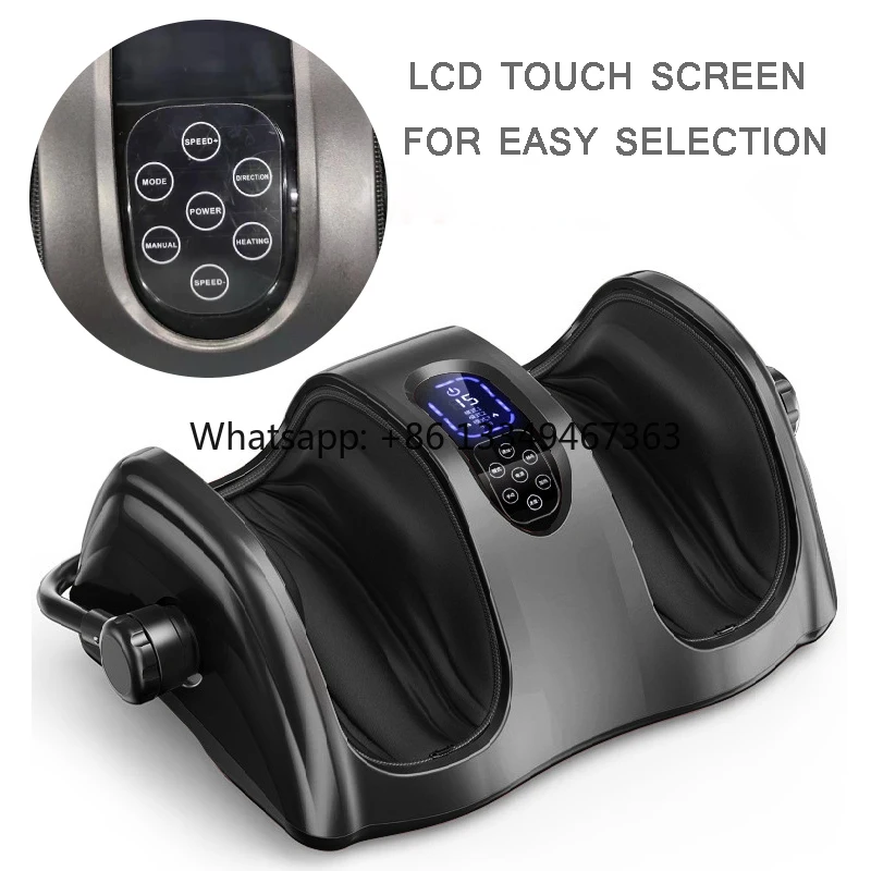 

220V Global 45W 1.5A Vibrating Foot and Calf Leg Massager Feet Care Footsie Wootsie 1.5A Foot Massage with Heat Gifts