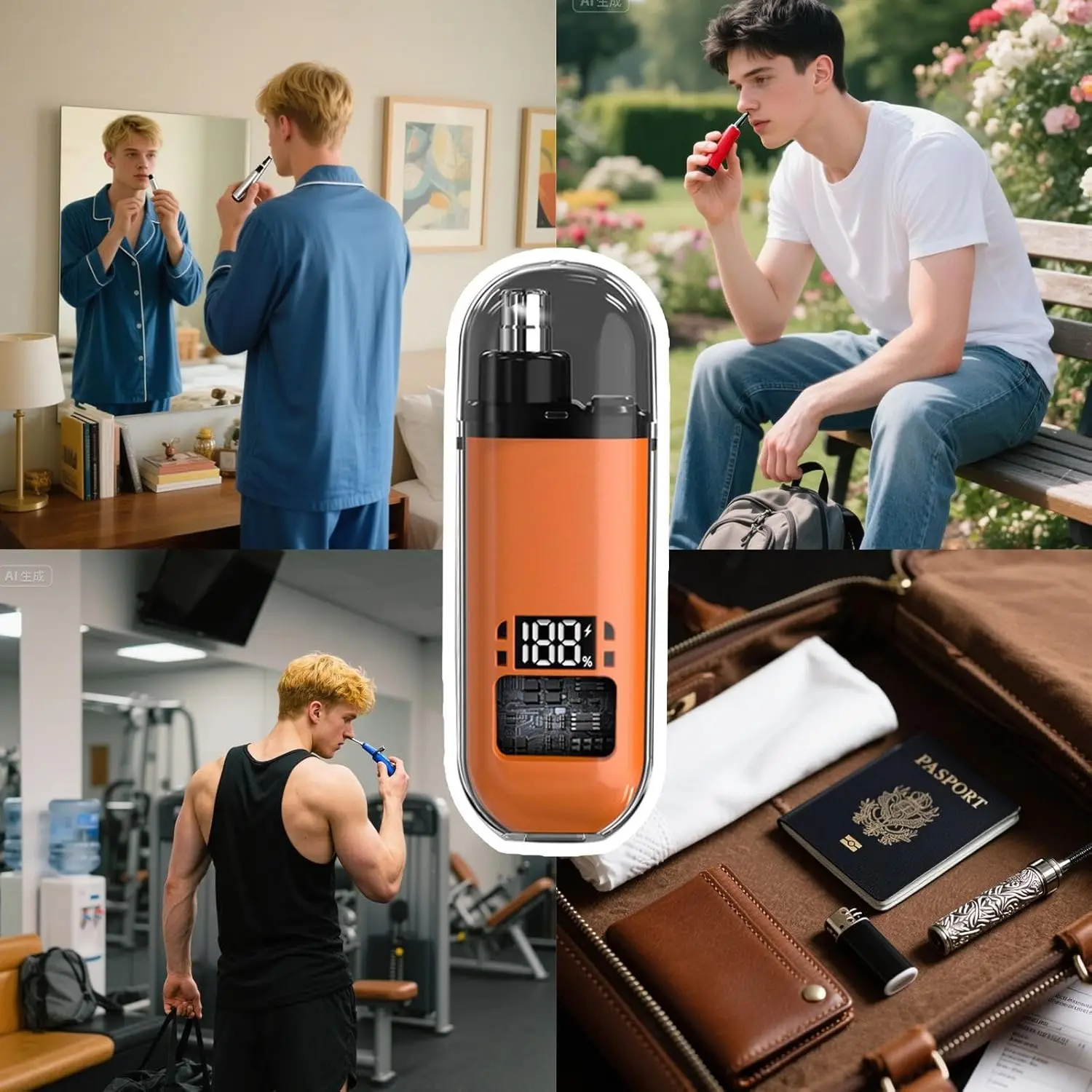 HIENA الأجهزة المنزلية الأنف الشعر المتقلب أجهزة العناية الشخصية المتقلب ل الأنف الأنف الشعر المتقلب قطع الشعر الأنف أو الأذن القاطع #1