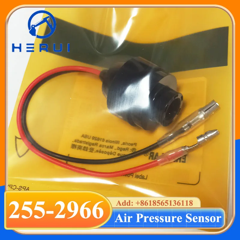 Excavator Indicator As-air Filter Change 255-2966 Air Pressure Sensor 2552966
