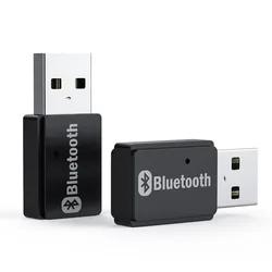 Mini PC-T7 USB Bluetooth-compatible 5.0 Audio Transmitter Wireless Music Audio Adapter For PC Linux Desktop Laptop PC Computer