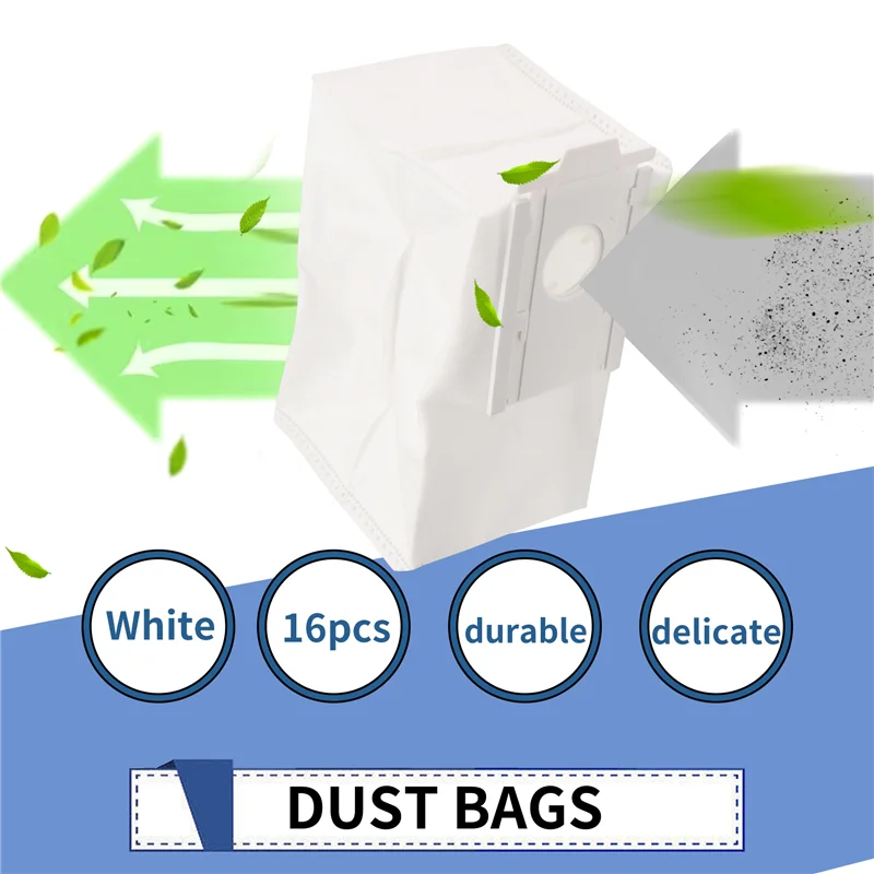 Top Sale Vacuum Cleaner Dust Bags For VCA-RDB95 Jet Bot+ Jet Bot AI+ Robot Vacuum Clean Station Accessories Parts
