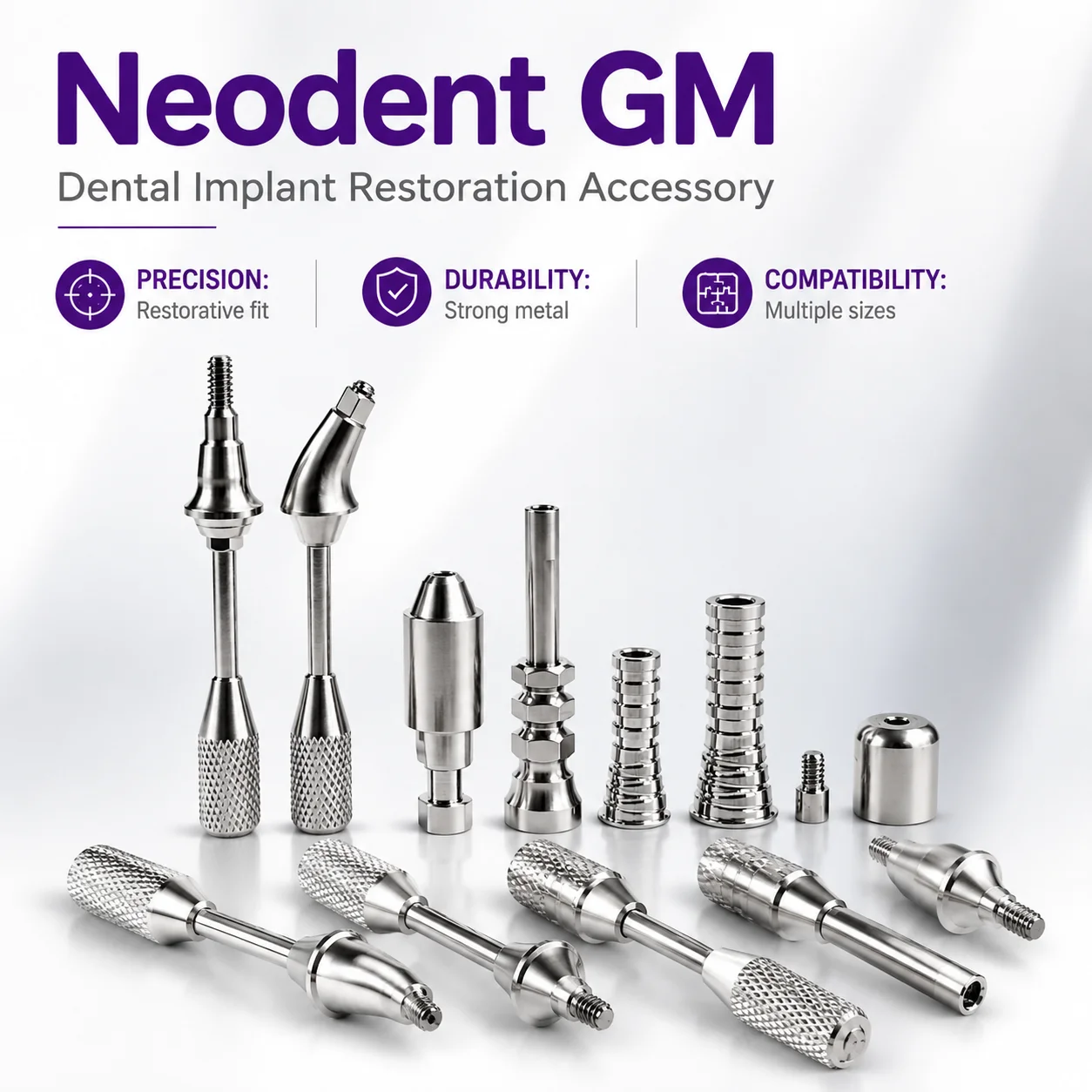 Compatible For Neodent GM 17° Multi‑unit Angled Abutment GM 30° Mini Conical MUA Angled Abutment Dental Implant Accessories