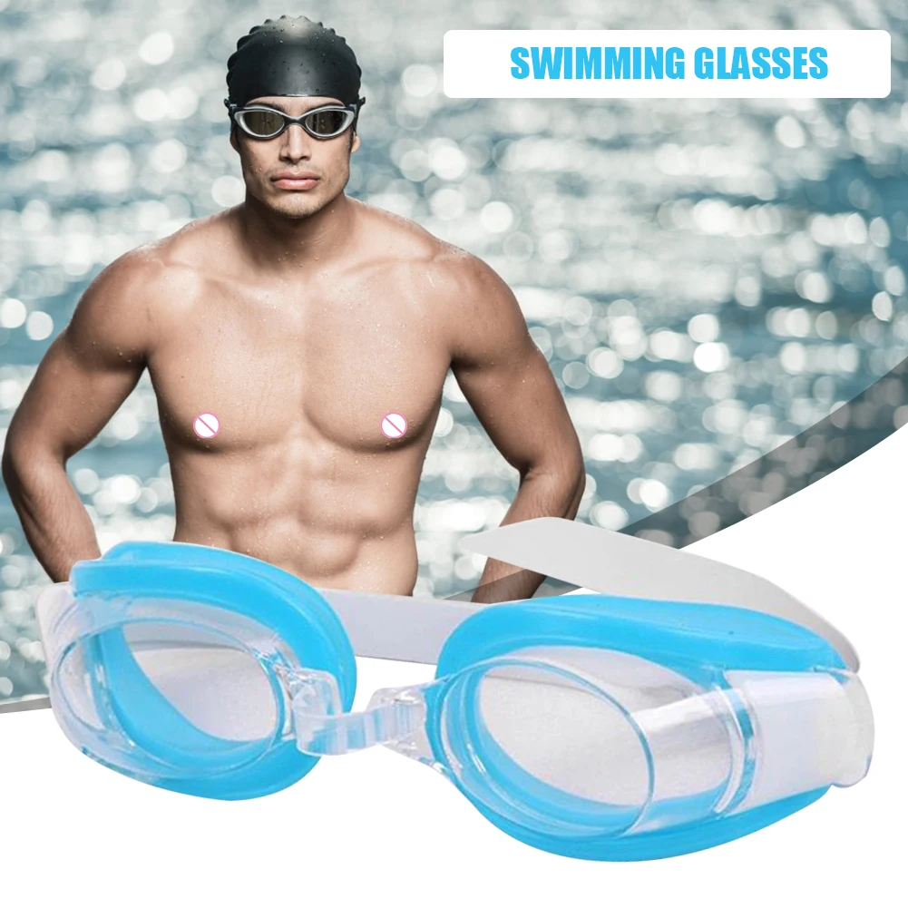 Professional Swimming Myopia Goggles Anti-Fog Swim Goggles Adult Anti-Fog UV Protection Lens Men Women Waterproof Myopia Goggles