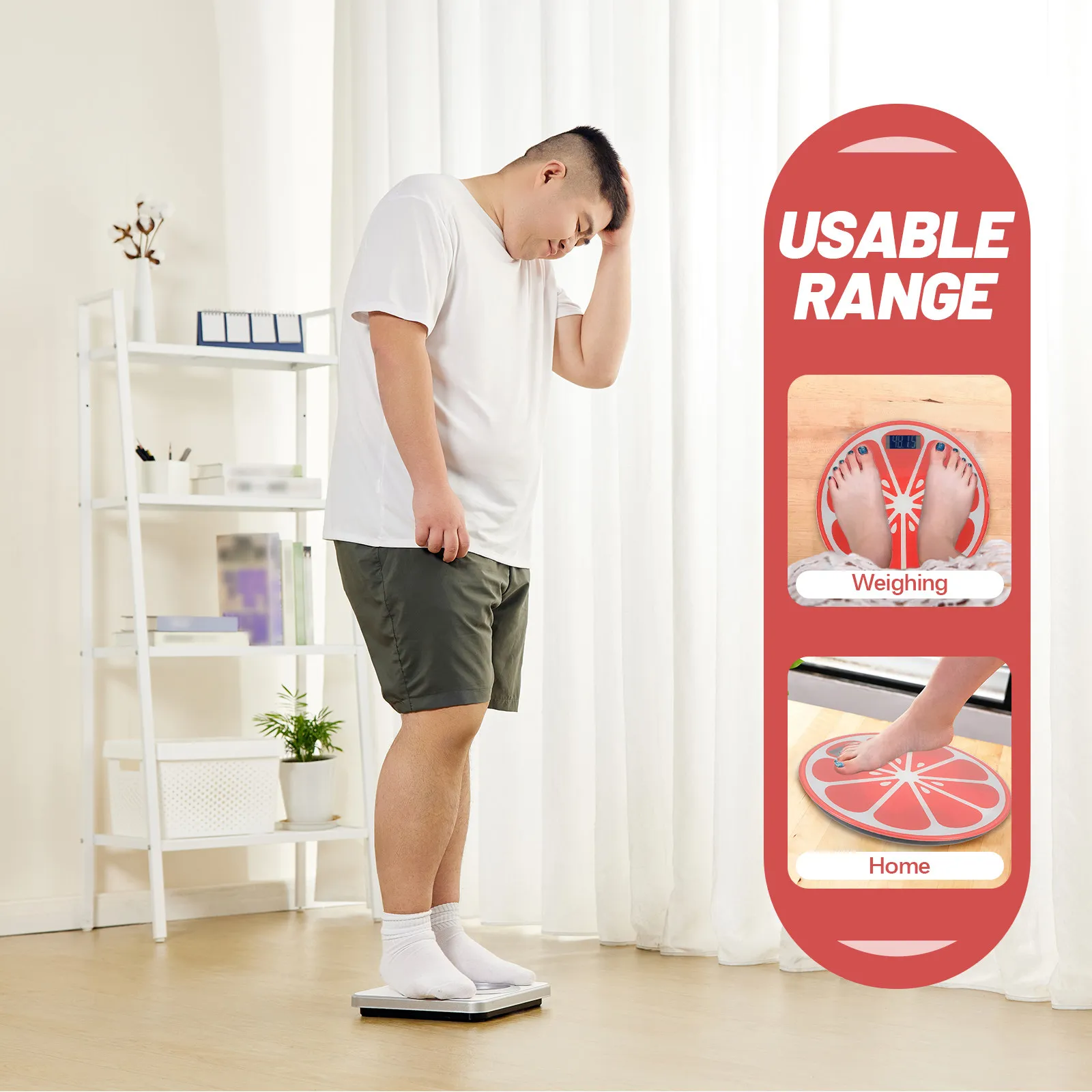 

Cartoon Digital Weight Scale Portable High Precision Tempered Glass Household Scales for Fitness Weight Scale Human