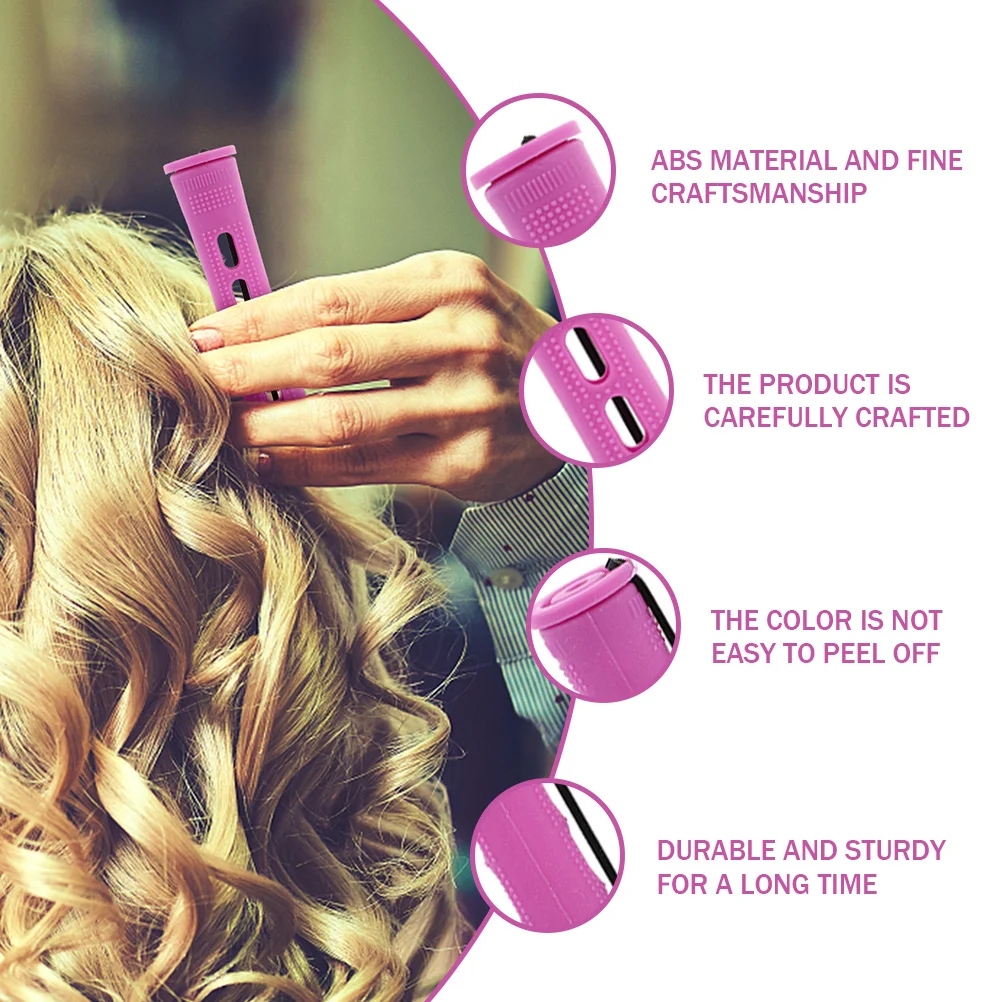 

20 шт. бигуди для волос, высококачественный АБС-материал, натуральные вьющиеся инструменты для укладки волос, безопасные и удобные в использовании парикмахерские инструменты