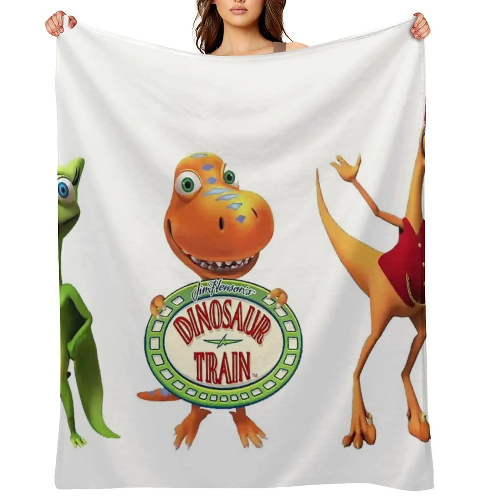 

Dinosaur Train Throw Blanket Retros Blankets For Sofas Cute Cute Plaid Blankets