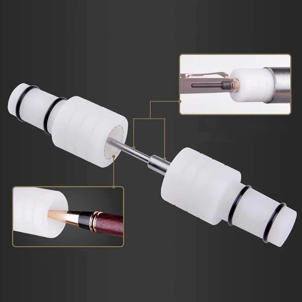 Assembly Pen Press Pen Parts Assembly in the Process of Woodworking Pen Suitable for Woodworking Lathes with MT2 Spindle Taper