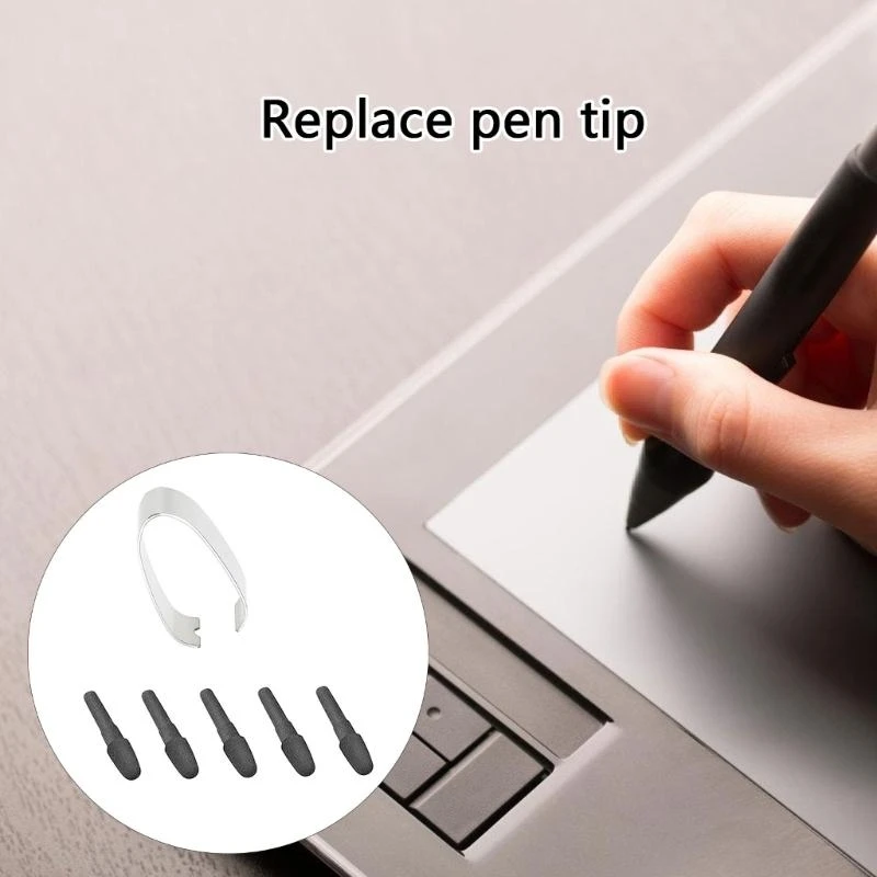K0EA Pack Of 5 Styluses Nibs For DPTRP1 DPTCP1 DPTARTF1 DPTARS1 Digital Tablets