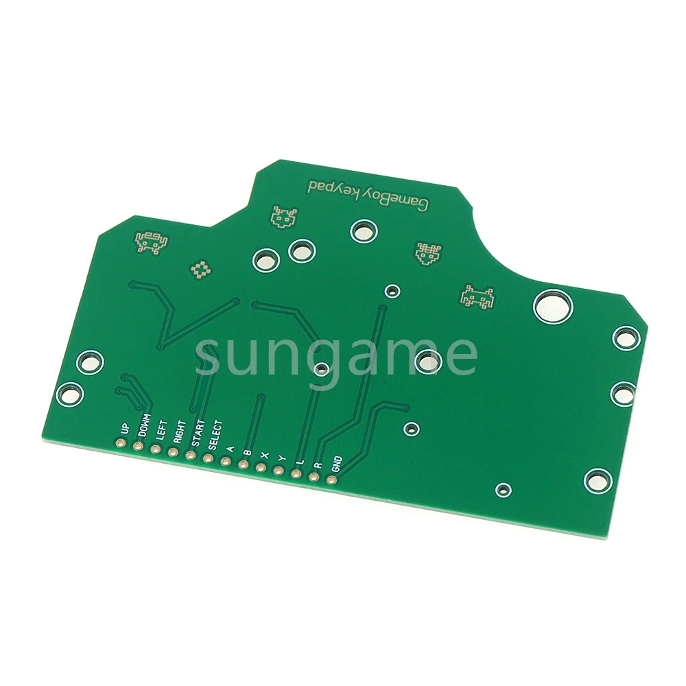 15sets For GB DIY 6 Buttons PCB Board Switch Wire Connector Kit For Raspberry For GameBoy GPIO DMG-001