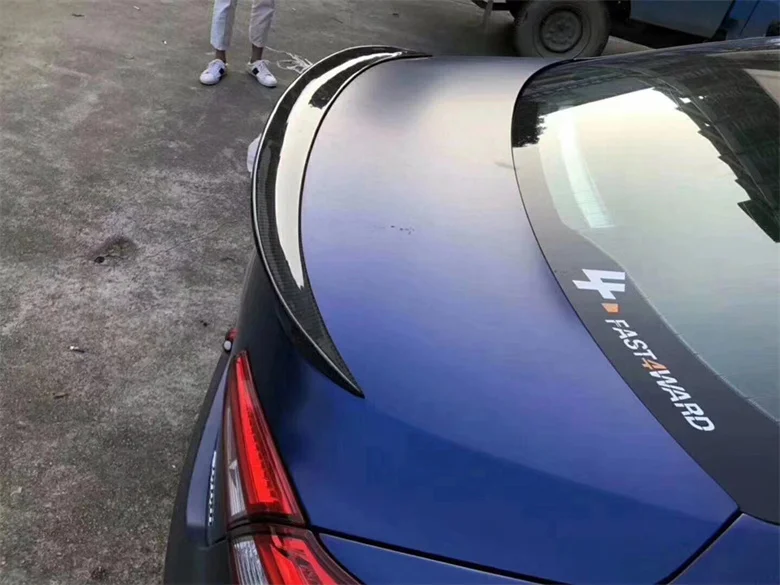 مناسبة لـ 18-21 Maserati Jiboli ذيل ألياف الكربون المعدل، جناح ضغط من ألياف الكربون، عبوة صغيرة، شفاه أمامية وخلفية