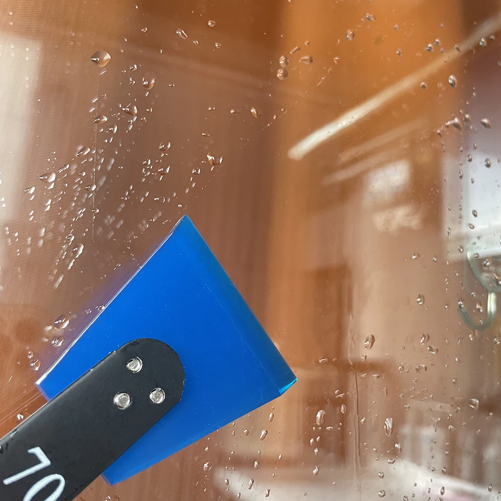 TOFAR 2-in-1-Rakel mit kleiner weicher Gummiklinge, PPF-Werkzeuge, Auto-Fenster-Reinigungswerkzeug, Eck-Windschutzscheibe, Glas, Wasserentferner, Schaber – Detail 7
