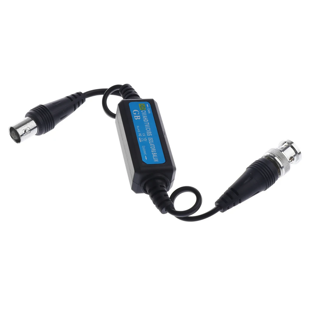 CVI/TVI/A/ Passive Video Ground Loop Isolator Built-In Video BNC Connector Converter