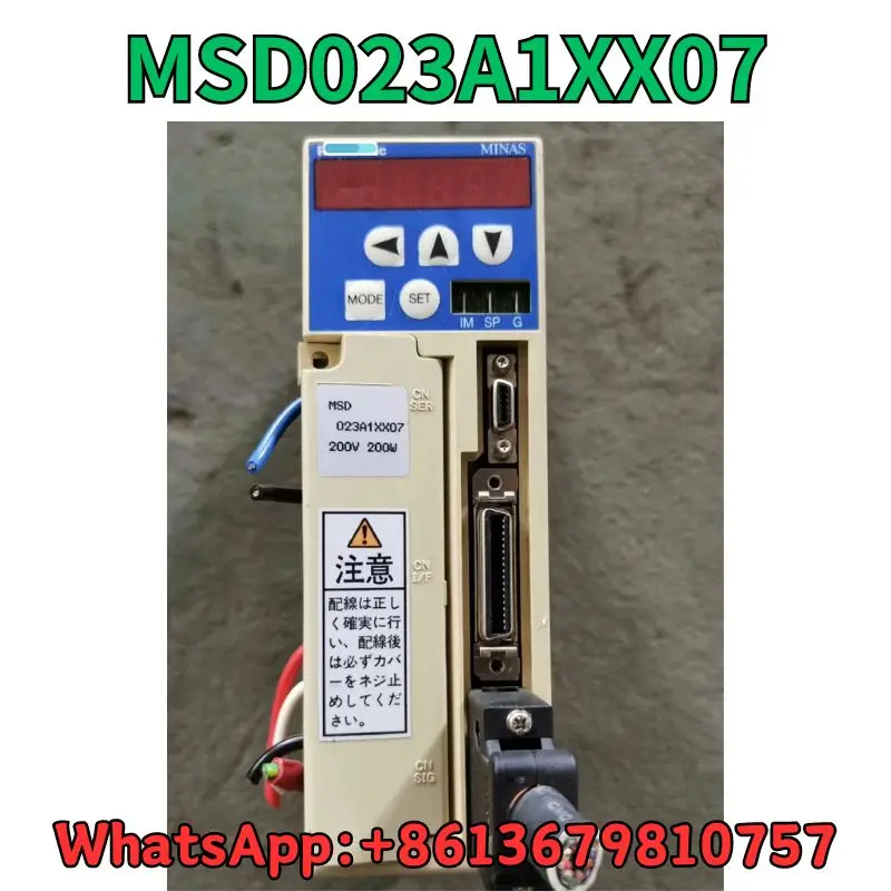 

Used Drive MSD023A1XX07 test OK Fast Shipping