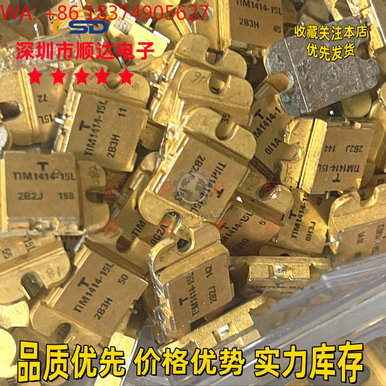 1pcs FLM0910‑25F TIM0910‑8 High‑Frequency RF Transistor Module, Disassembled