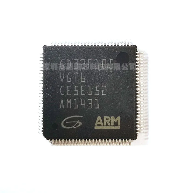 GD32F105VGT6 LQFP100 Smdnew Echte Originele 32-Bit Microcontroller Ic Chip Mcu Microcontroller Chip