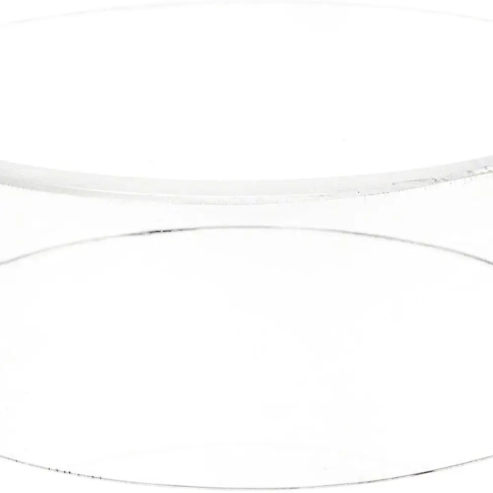 Soporte circular acrílico transparente de 3 altos x 8 de diámetro para exhibición