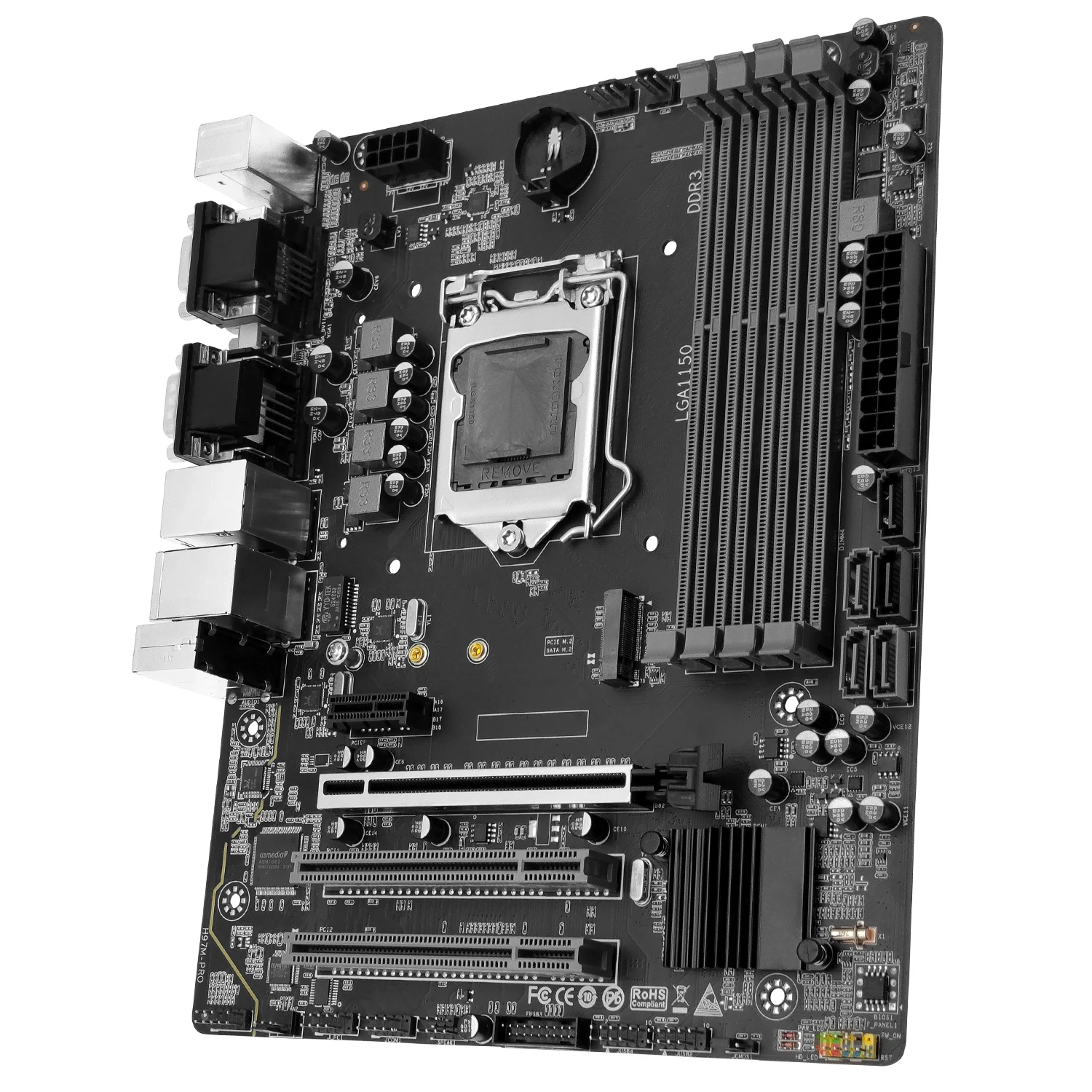 اللوحة الأم MACHINIST H97M PRO LGA 1150 تدعم Intel Core I3 I5 I7 E3 CPU DDR3 RAM SATA3.0 USB3.0 NVME NGFF M.2 M-ATX
