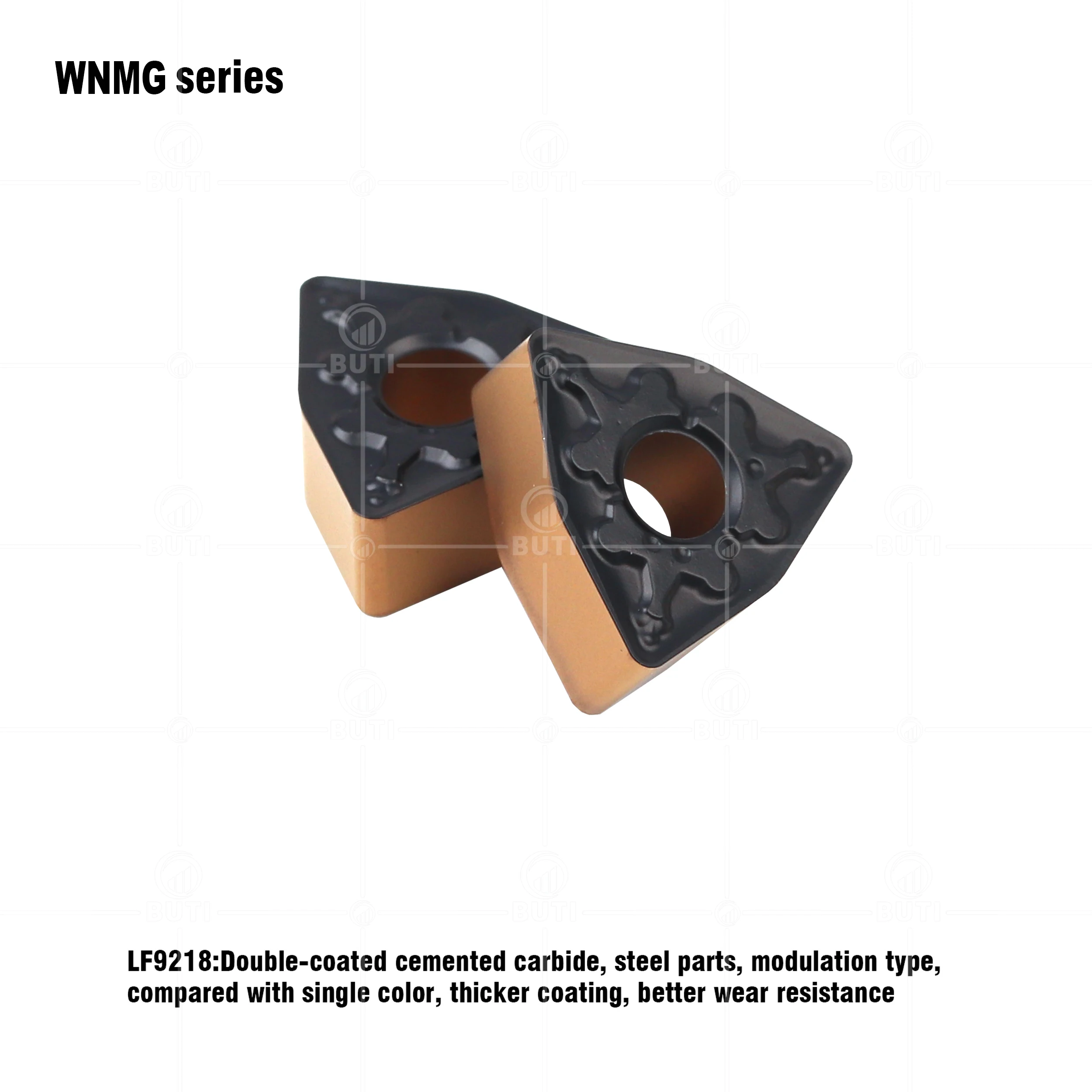 Imagem -05 - Deskar 100 Original Wnmg060408 tm Lf9218 Carboneto de Duas Cores Insere Torno Cnc Cortador de Corte Wnmg Ferramenta de Torneamento para a Máquina de Metal