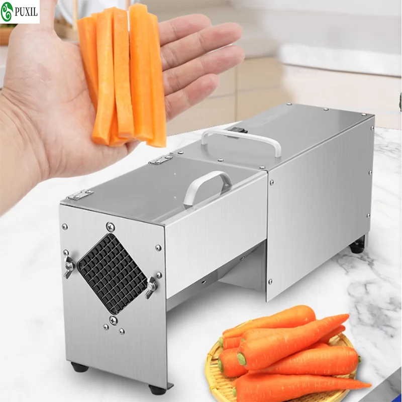 ماكينة تقطيع الخضار والفواكه الكهربائية التجارية والمنزلية، بصل صغير الحجم، القلقاس، قطن على شكل شريط البطاطس #2