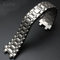 For Ap Royal Oak Offshore Watch Diameter 42mm Waterproof Solid Stainless Steel 28mm Concave-Convex 15710 26470 Watchbands