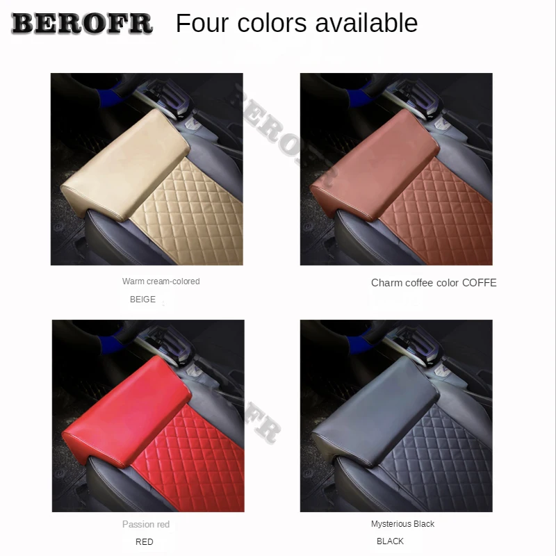 Universal Car seat Leather Leg Cushion Support Extension Cushion Soft Foot Support For Honda Driver Protector Mat