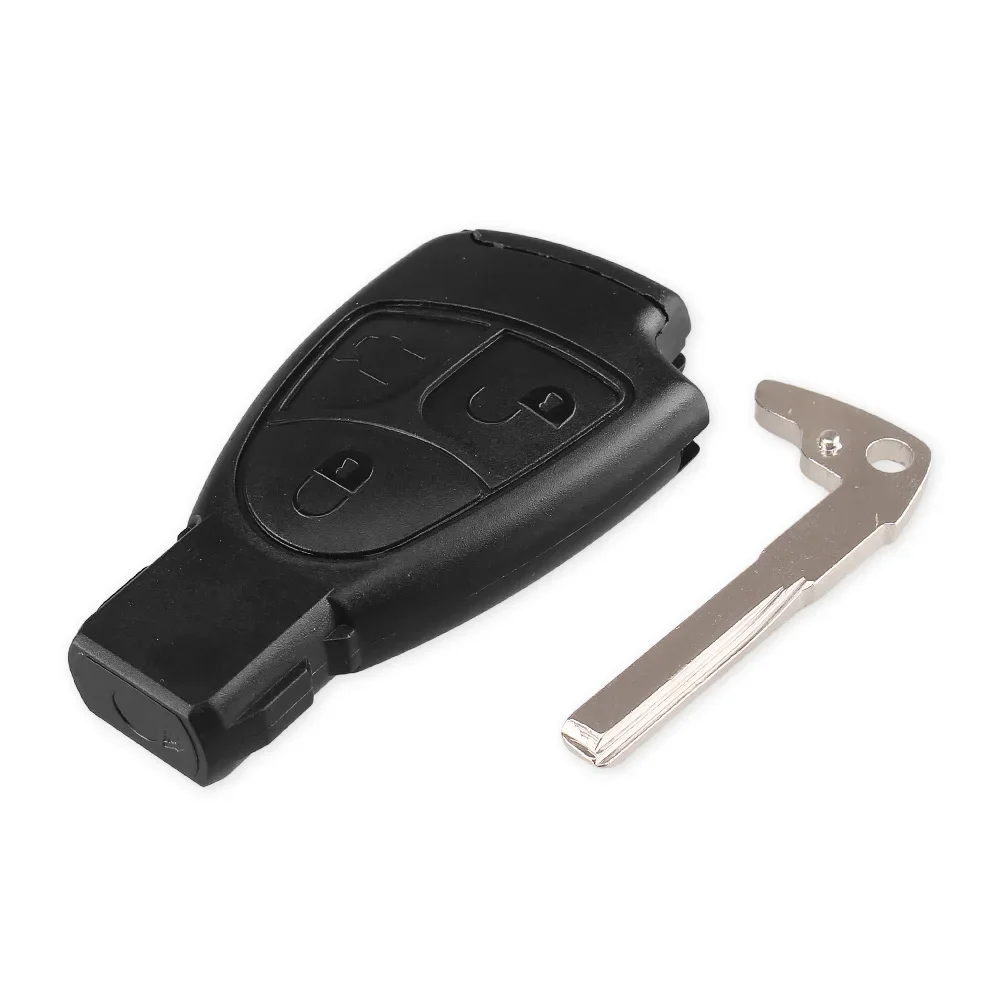 KEYYOU, 2/3/4 кнопок для Mercedes Benz B C E ML S CLK CL, умная сменная задняя крышка