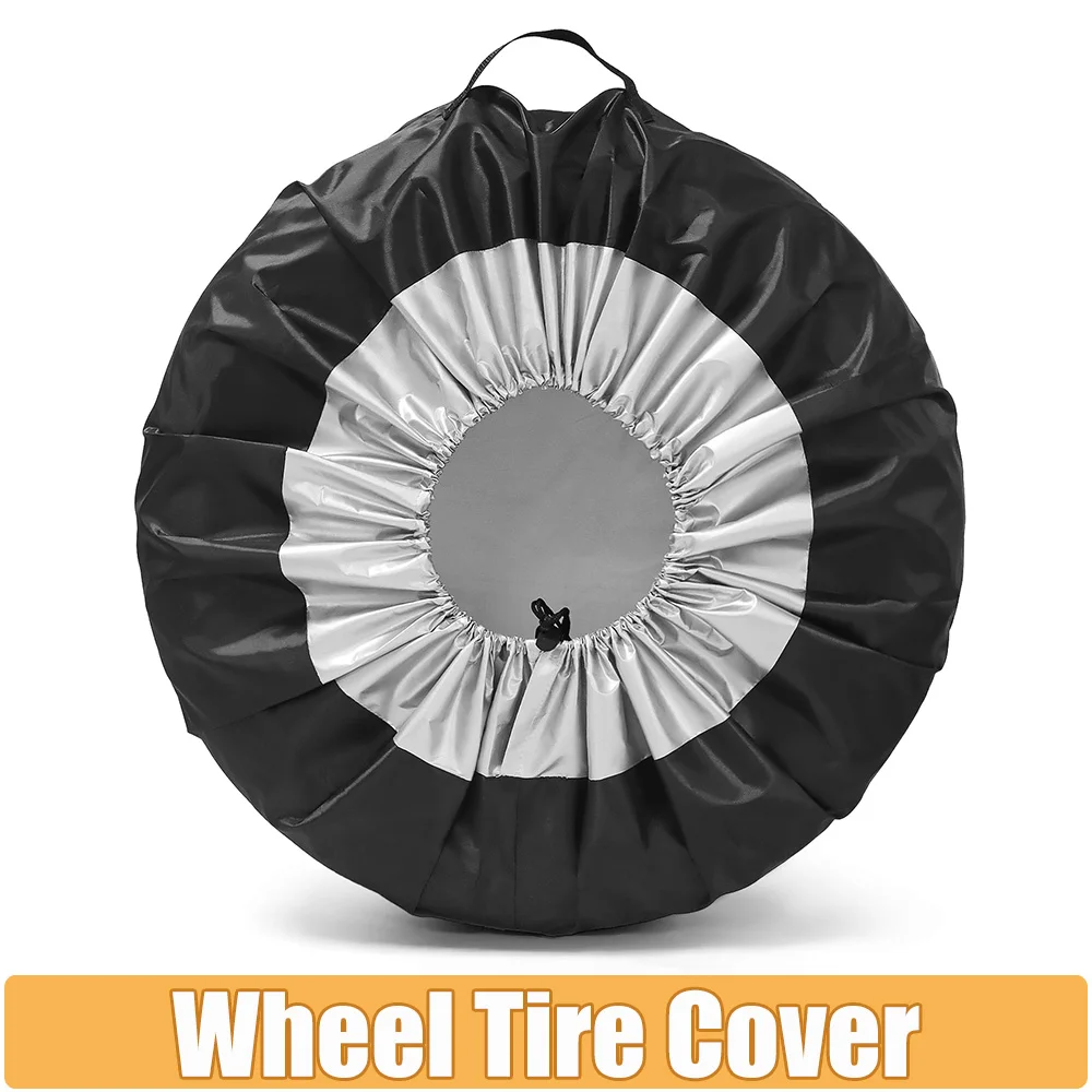 Tire Cover Case Car Spare Tire Cover Storage Bags Tire For Cars Wheel Covers Dustproof Waterproof Bag 13-16inch 16-20inch