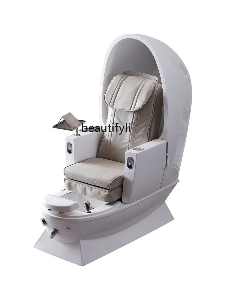 

Space Capsule Nail Beauty Sofa Pedicure Chair Tattoo Embroidery Eyebrow Tattoo Multifunctional Electric Pedicure Sofa