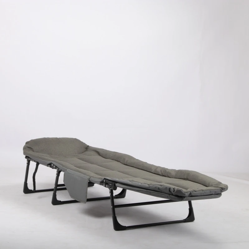 

Outdoor Garden Sun Camping Rollaway Bed Pool Portable Single Camping Bed