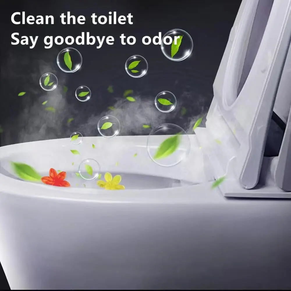 Toilet Bowl Cleaner Flower Fragrance Gel Air Freshener Closestool Perfume Aromatic Deodorant Cleaning Toilet Gel Stamp Supplies
