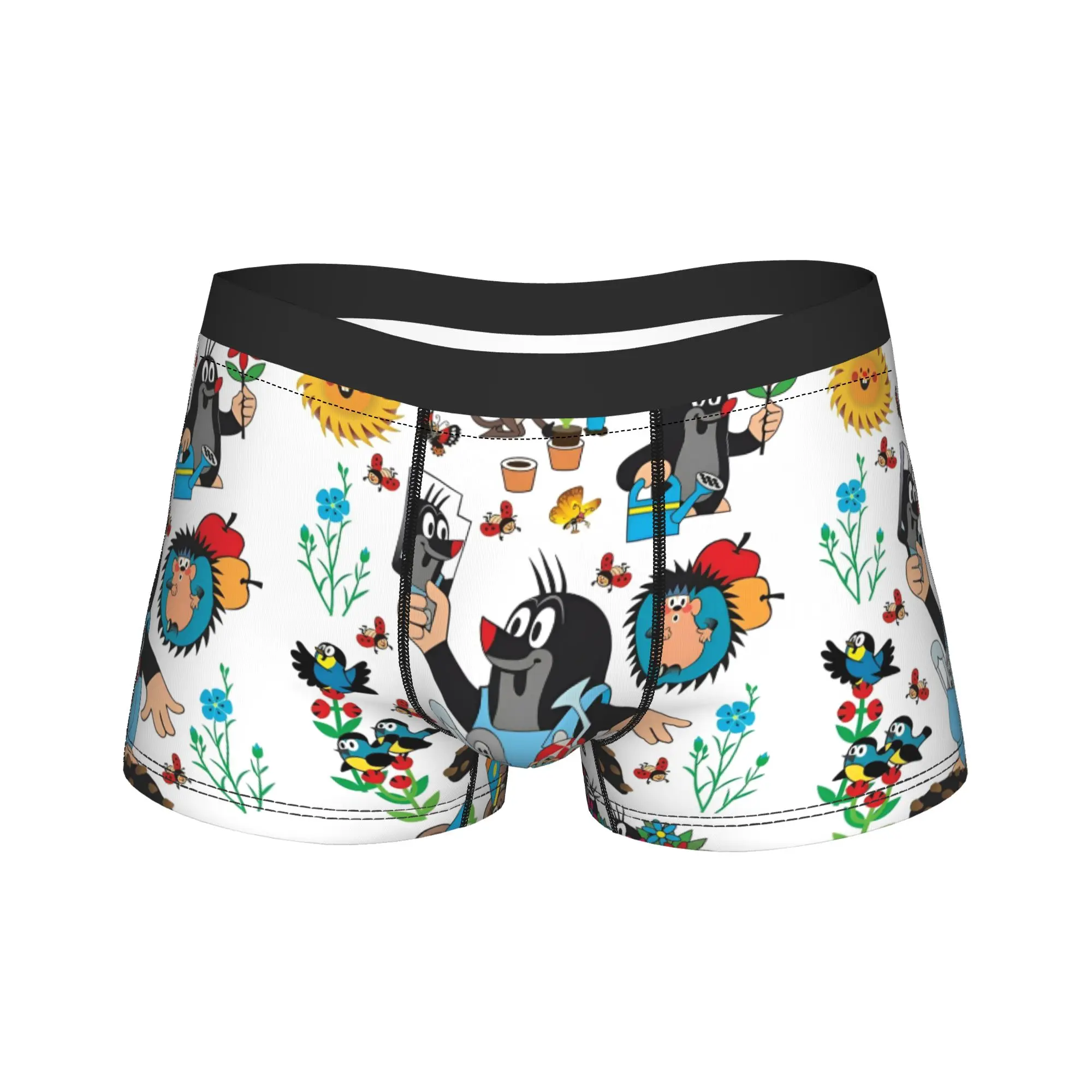 The Little Mole Cartoon Animal Boxers Humorous Underwear  Boxer Briefs Gag Gift For Man