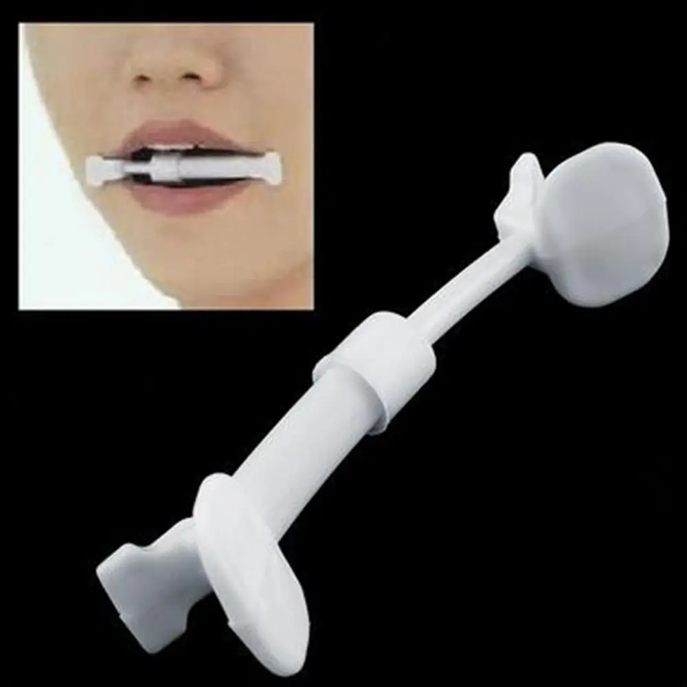 Newest Natural Facial Muscle Smile Exerciser Mouth Slim Piece Toner Flex Clip Beauty Face Smile Mouth Toning Exercise Slim