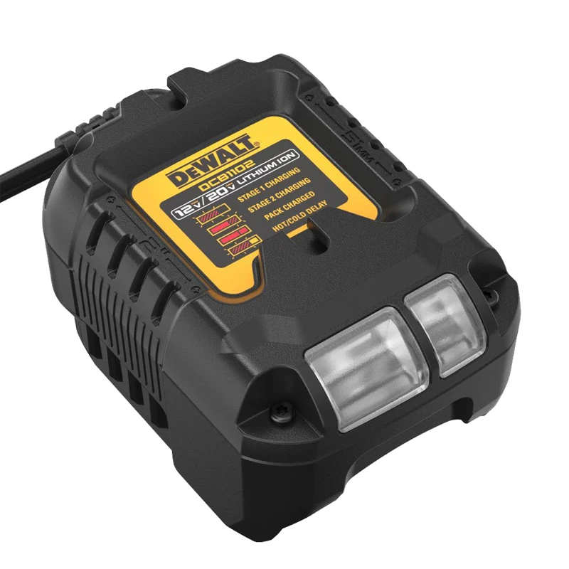 DEWALT Original Charger DCB118 DCB1104 DCB1102 Lithium Battery Charger High-performance Fast Charging Power Tool Accessory