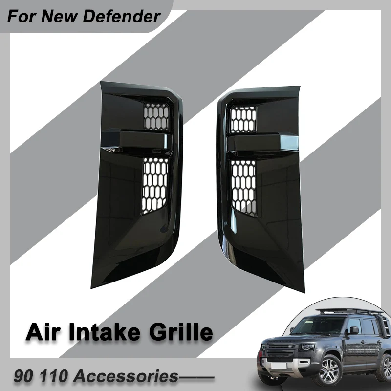 Exterior Parts Air Intake Grille for Land Rover Defender 90 110 2020-2024 front fender urban type