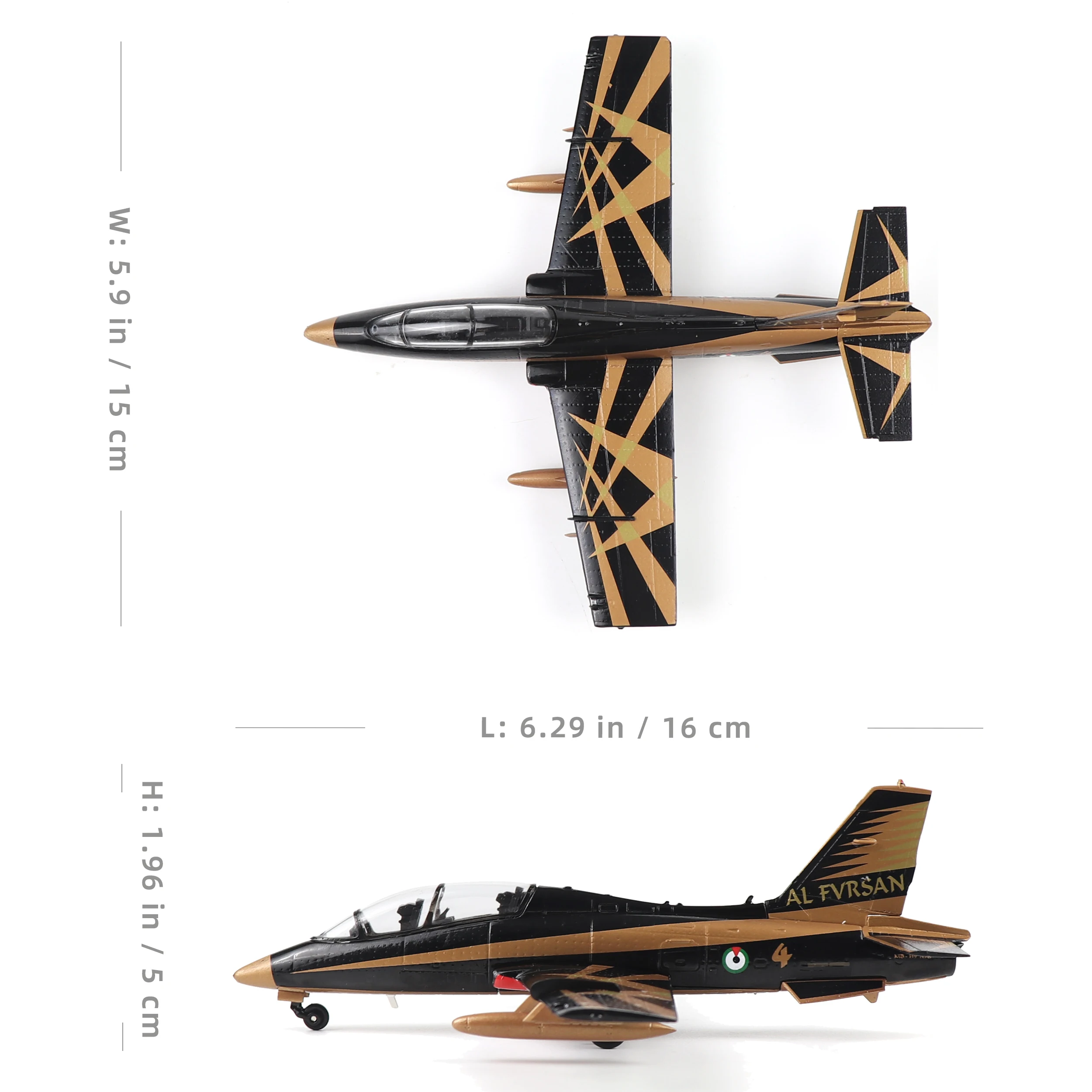 NUOTIE 1/72 MB-339 Trainer Air - Model Kit Jet ulasan dan harga