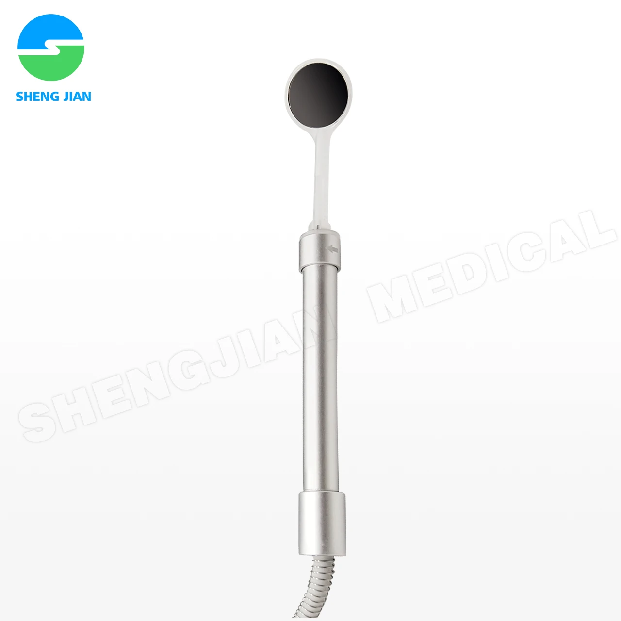 Factory Supply Den tal Disposable Suction Anti-fog Mouth Mirror with Handle & Silicon Tube For Teeth Whitening