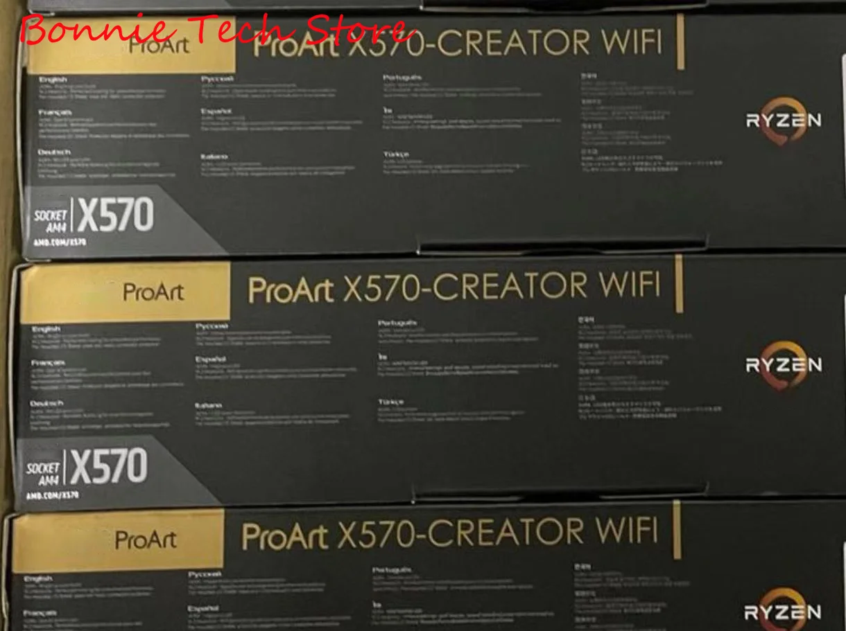 ProArt X570-CREATOR WIFI ,ATX Motherboard AM4,Ryzen 5000/5000g/4000g/3000/3000g/2000/2000g Series Processors