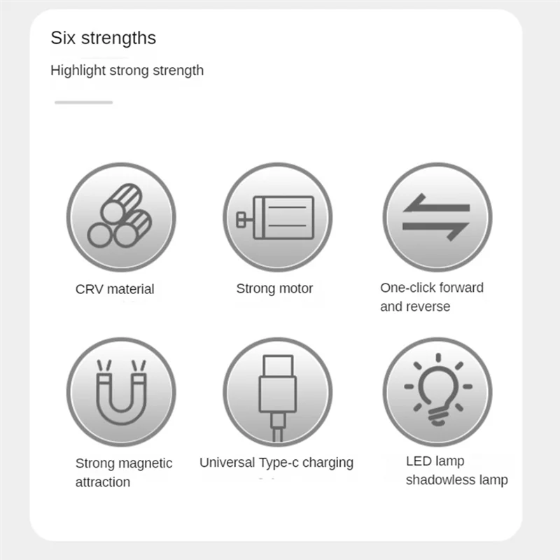 A53Q-Mini conjunto de chave de fenda elétrica 28 em 1 chave de fenda de precisão magnética para telefone portátil - B